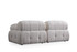 Sofa s 2 sjedala Petite 2 - Bijela