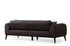 Kauč na razvlačenje s 3 sjedišta Kapri trosjed - antracit