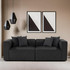Sofa s 2 sjedala Mora XL 2 sjedala - antracit