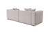Sofa s 2 sjedala Mora XL 2 sjedala - ecru boja