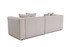 Sofa s 2 sjedala Mora XL 2 sjedala - ecru boja