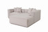 Kutna sofa Mora XL kut lijevo (CHLLeft -1R) - ecru