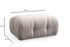 Kutna sofa Petite 2 - Kremasta