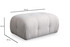 Kutna sofa Petite 2 - Bijela
