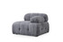 Sofa s 3 sjedala Petite 3 - Siva