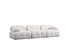 Sofa s 3 sjedala Petite 3 - Bijela