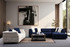 Sofa s 3 sjedala Boston 3 - Bijela