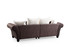 Sofa s 3 sjedala Lawrence Lounge - Smeđa, Bijela