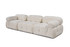 Sofa s 3 sjedala Bubble s 3 sjedala (L1-O1-1R) V2 - Bouclette
