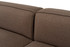 Kutna sofa Mora XL (ChlLeft-O1-1R) - Smeđa