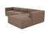 Kutna sofa Mora XL (L1-O1-ChlRight) - Smeđa
