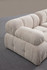 Kutna sofa Petite 3 - Kremasta