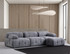 Kutna sofa Petite 3 - Siva