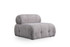 Kutna sofa Petite 3 - Svijetlosiva
