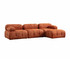 Kutna sofa Petite 3 - Narančasta
