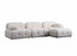 Kutna sofa Petite 3 - Bijela