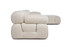 Kutna sofa Mjehurićasto bež L1-O1-1R-PUF