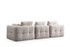 Sofa s 3 sjedala Amaris trosjed - bež