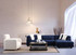 Kutna sofa Boston Desno - Noćno plava