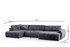 Kutna sofa Enjoy Corner Chl-O3-2R - Antracit