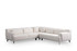Kutna sofa Jaguar kut L2-C-2R - Bijeli Kutna sofa Jaguar kut L2-C-2R - Bijeli