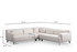 Kutna sofa Jaguar kut L2-C-2R - Bijeli Kutna sofa Jaguar kut L2-C-2R - Bijeli