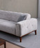 Kutna sofa Athena Corner L2-C-3R - Svijetlosiva Kutna sofa Athena Corner L2-C-3R - Svijetlosiva