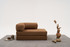 Sofa s 2 sjedala Udobnost - Smeđa v2