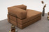 Sofa s 2 sjedala Udobnost - Smeđa v2
