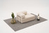 Sofa s 2 sjedala Comfort - krema v2