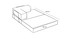 Sofa s 2 sjedala Comfort - krema v2