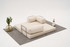 Sofa s 3 sjedala Comfort - krema v2