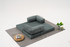 Sofa s 3 sjedala Udobnost - Zelena