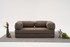 Sofa s 3 sjedala Udobnost - Siva v2