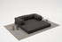 Kutna sofa Comfort Mini - Antracit Kutna sofa Comfort Mini - Antracit