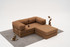 Kutna sofa Comfort Mini - Smeđa