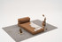 Kutna sofa Comfort Mini - Smeđa