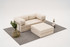 Kutna sofa Comfort Mini - krema Kutna sofa Comfort Mini - krema