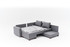 Kutna sofa na razvlačenje Ali Left - Grey