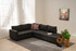 Kutna sofa na razvlačenje Aly Right - Antracit
