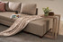 Kutna sofa na razvlačenje Aly Right - Bež