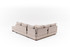 Kutna sofa na razvlačenje Aly Right - Bež