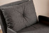 Kauč na razvlačenje s 1 sjedištem Cosmo Single - Tamno siva