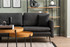 Kutna sofa Reya - Tamno siva
