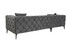 Kutna sofa Como Eco lijevi - antracit, crni