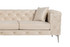 Kutna sofa Como Eco lijevi - bež