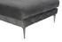 Kutna sofa Como Eco Desno - Antracit