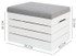 Wooden pouffe - chest 3636