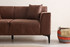 Sofa s 2 sjedala Nova Petra 2 - Konjak