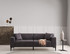 Sofa s 3 sjedala Nova Petra 3 - Antracit